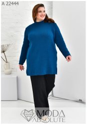 Жіночий подовжений светр Oversize А 22444